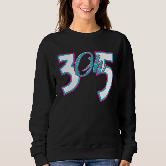 3Oh5 Florida Vice Trui (Voorkant)