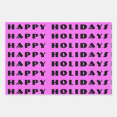 3pc Eclectic Print Wrapping Papier Inpakpapier Vel (Voorkant 2)