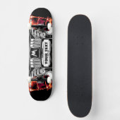 ~3pop ART~ SCHAATS DECK, AANPASSEN HET! Skateboard (Voorkant)