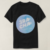 3RACHA - beginlijn (blauw) ticker T-shirt (Design voorkant)