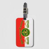 3rd ACR Armored Cavalry Regiment  Bagagelabel (Voorkant (verticaal))