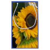 3rd Anniversary Sunflower Klein Cadeauzakje (Achterkant)