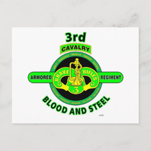 3RD ARMORED CAVALRY REGIMENT"RAVE RIFLES" BRIEFKAART