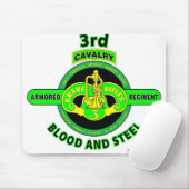 3RD ARMORED CAVALRY REGIMENT"RAVE RIFLES" MUISMAT (Met muis)