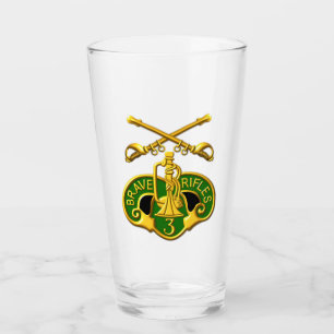 3rd Armored Cavalry Regiment Sabre Insignia Glas