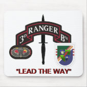 3RD BATTALION 75E RANGER REGIMENT MOUSEPAD MUISMAT (Voorkant)