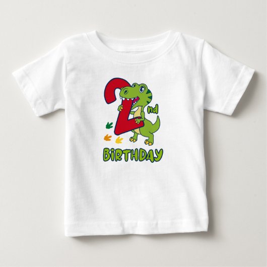 3rd birthday dinosaur  (Voorkant)