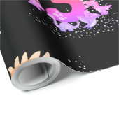 3rd Birthday. Dinosaur Design. My third birthday.  Cadeaupapier (Rol Hoek)