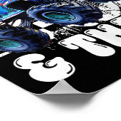 3rd Birthday Monster Truck Young Wild And Three 3  Poster (Hoek)