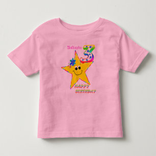 3rd Birthday Stars Shirt