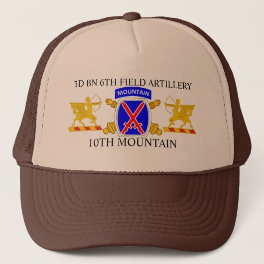 3RD BN 6TH FIELD ARTILLERY 10th MOUNTAIN PET (Voorkant)