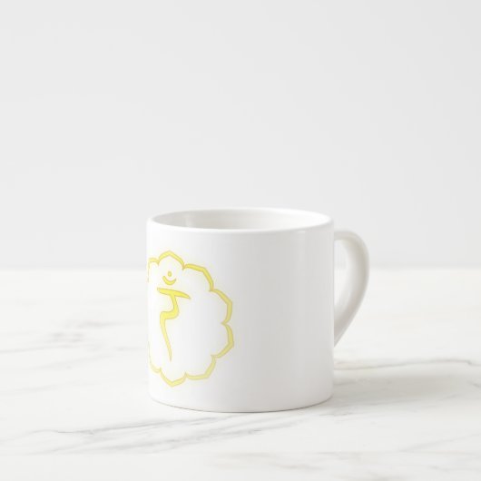 3rd Chakra - Espresso Kop (Voorkant rechts)