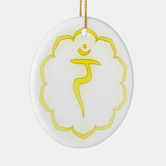 3rd Chakra - Keramisch Ornament (Rechts)