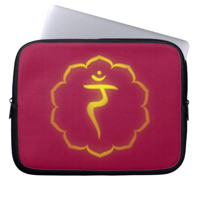 3rd Chakra - Laptop Sleeve (Voorkant)
