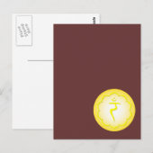 3rd Chakra - Manipura Briefkaart (Voorkant / Achterkant)