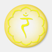 3rd Chakra - Manipura Magneet (Voorkant)