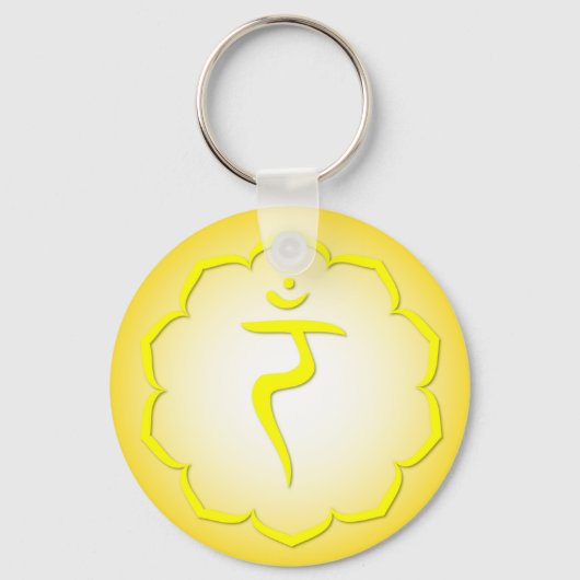 3rd Chakra - Manipura Sleutelhanger (Voorkant)