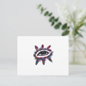 3'rd eye card  special design for spiritual people briefkaart (Staand voorkant)