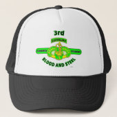 3RD GEARMOREERD CAVALRY REGIMENT "RAVE RIFLES" TRUCKER PET (Voorkant)