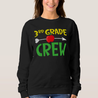 3rd Grade Crew Student Back To School Students Gra Trui