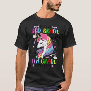 3rd Grade Graduation Magical Unicorn 4th Grade Her T-shirt