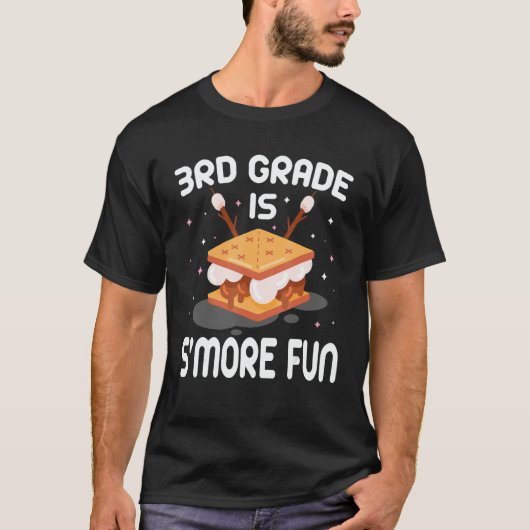 3rd Grade Is S'more Fun Back To School Teacher Kid T-shirt (Voorkant)