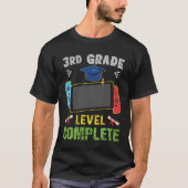 3rd grade Level Complete Graduation Gaming Class T-shirt (Voorkant)
