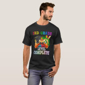 3rd Grade Level Complete Last Day Of School Gradua T-shirt (Voorkant volledig)