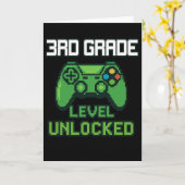 3rd Grade Level Unlocked Gamer Ck To School Boys G Kaart (Gele Bloem)