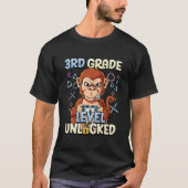 3Rd Grade Level Unlocked T-shirt (Voorkant)