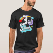 3rd Grade Rainbow Back To School Third Grade Teach T-shirt (Voorkant)