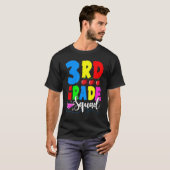 3rd Grade Squad Back To School First Day Of School T-shirt (Voorkant volledig)