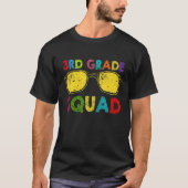 3rd Grade Squad Back To School Third Grade Teacher T-shirt (Voorkant)