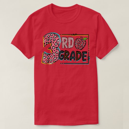 3rd Grade Team Last Day Of School Third Grade Back T-shirt (Design voorkant)