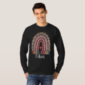 3rd Grade Vibes Rainbow Leopard Third Grade Teache T-shirt (Voorkant volledig)