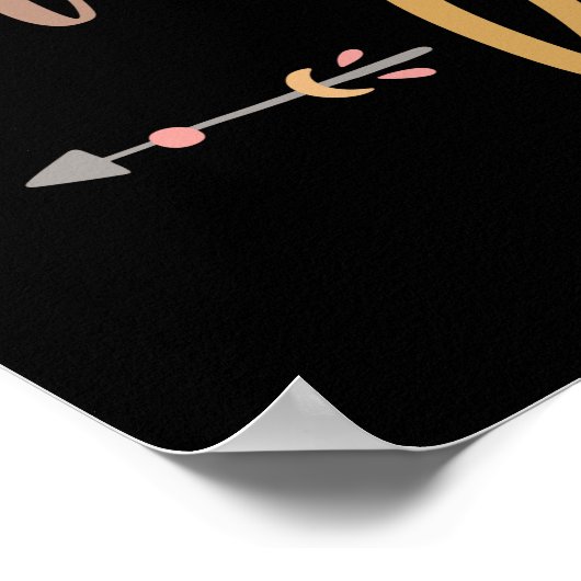 3rd Grade Vibes Rainbow Third Grade Back to School Poster (Hoek)