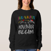 3rd Grade Where The Adventure Begins Teacher back  Trui (Voorkant)