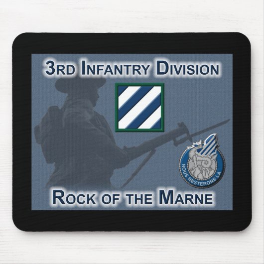 3rd Infanteriedivisie Muismat (Voorkant)