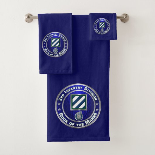 3rd Infantry Division Bad Handdoek (Insitu)