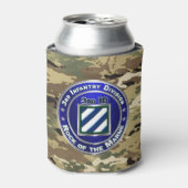 3rd Infantry Division Blikjeskoeler (Blikje Voorkant)