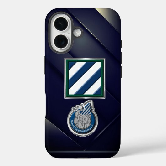 3rd Infantry Division Case-Mate iPhone Case (Achterkant)