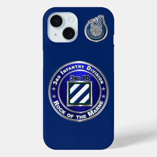 3rd Infantry Division Case-Mate iPhone Case (Achterkant)