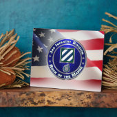 3rd Infantry Division Fotoplaat (Zijkant)