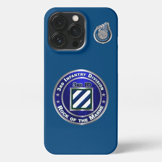 3rd Infantry Division iPhone Hoesje (Achterkant)