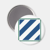3rd Infantry Division Magneet (Voorkant / Achterkant)