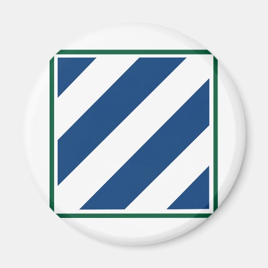 3rd Infantry Division Magneet (Voorkant)