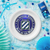 3rd Infantry Division Papieren Bordje (Feest)