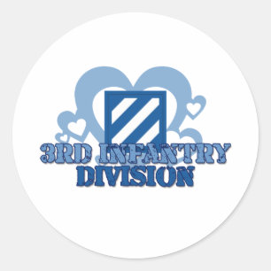 3rd Infantry Division Ronde Sticker
