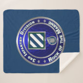 3rd Infantry Division Sherpa Deken (Voorkant (horizontaal))