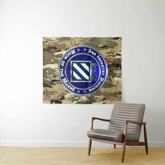 3rd Infantry Division Wandkleed (In Situ (horizontaal))